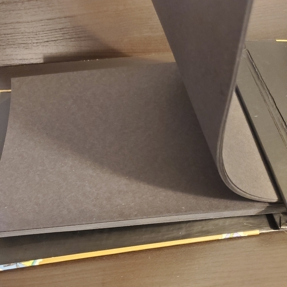 VINTAHE Stamp Collection Album Stock Book A4 9 x 12 36 Black Pages - Picture 9 of 11